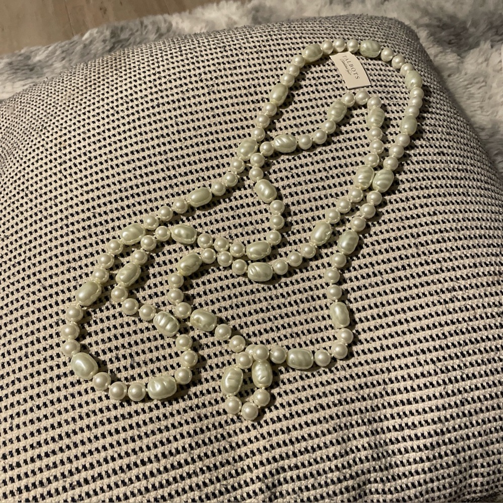 Talbots Cream Pearl Necklace